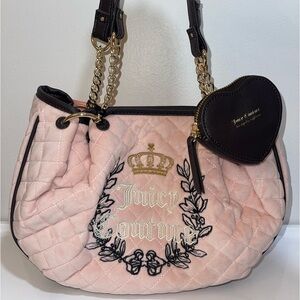 Juicy Couture Royal Moment Pink Satchel Bag